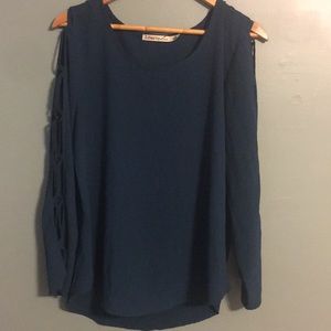 Cold Shoulder Long Sleeve